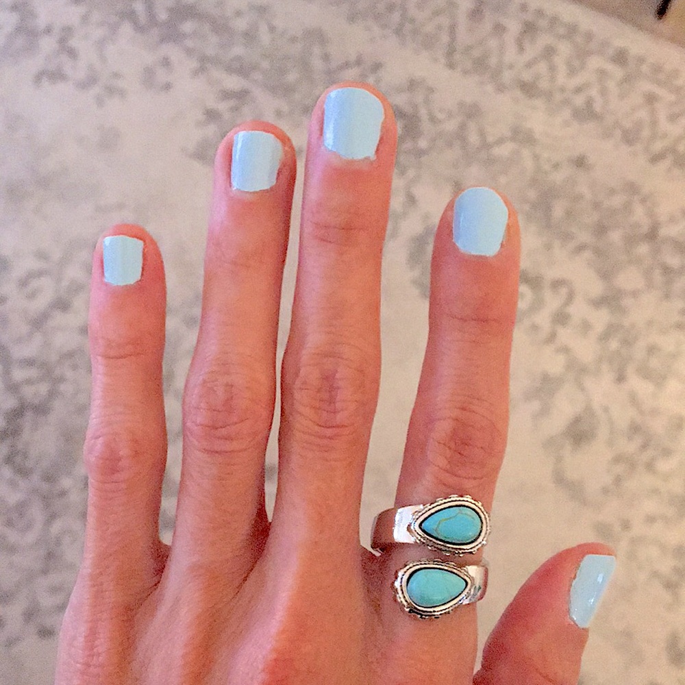 Turquoise Boho Statement Ring - Picture 6 of 16